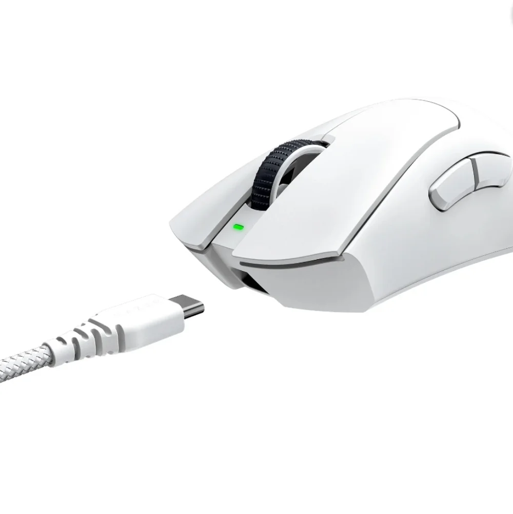 Razer DeathAdder V3 Optical Lightweight White Wireless Gaming Mouse